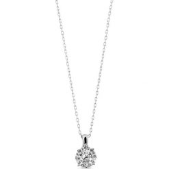 Wyjątkowy Naszyjnik - złoto 750, Diament 0,55ct. Żółte naszyjniki damskie W.KRUK, na co dzień, z diamentem, złote. Za 12490,00 zł.