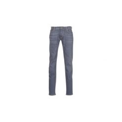 Jeansy slim fit Le Temps des Cerises 711 BASIC. Niebieskie jeansy męskie marki Le Temps Des Cerises, m, bez wzorów. Za 391,20 zł.