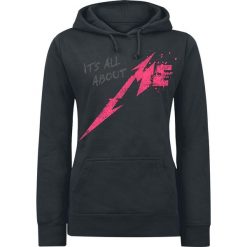 Bluzy damskie: Metallica All About Me Bluza z kapturem damska czarny