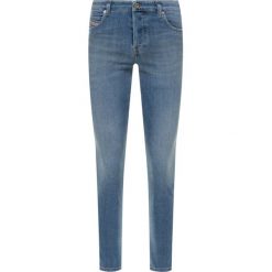 Jeansy Skinny Fit Diesel Babhila 00S7LY 086AP. Niebieskie jeansy damskie Diesel, s. W wyprzedaży za 479,00 zł.