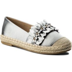Espadryle JENNY FAIRY WS56700-14. Szare espadryle damskie Jenny Fairy, bez wzorów, z materiału, bez obcasa. W wyprzedaży za 29,99 zł.