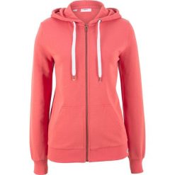 Bluzy damskie: Bluza rozpinana bonprix koralowy