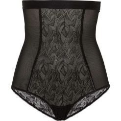 Figi panty shape Level 2 bonprix czarny. Czarne majtki damskie bonprix, w koronkowe wzory, z koronki. Za 59,99 zł.