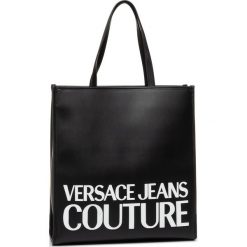 Torebka VERSACE JEANS COUTURE - E1VVBBM9 71413 899. Czarne torebki klasyczne damskie Versace Jeans Couture, bez wzorów, z jeansu, klasyczne, bez dodatków. W wyprzedaży za 559,00 zł.