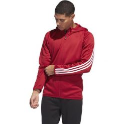 Adidas Performance Freelift Daily 3-Stripes Bluza Czerwony. Czerwone bluzy męskie adidas Performance, m, bez wzorów, z poliesteru, bez kołnierzyka, bez rękawów, bez kaptura. Za 343,95 zł.