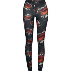 Metallica Master Of Puppets Legginsy wielokolorowy. Czarne legginsy marki Metallica, l, z nadrukiem. Za 121,90 zł.