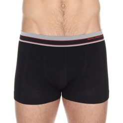 Bokserki męskie: Brubeck Bokserki męskie ACTIVE WOOL czarne r. XL (BX10870)