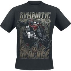 Venom (Marvel) Symbiotic Revenge T-Shirt czarny. Czarne t-shirty męskie z nadrukiem Venom (Marvel), m, z okrągłym kołnierzem. Za 74,90 zł.