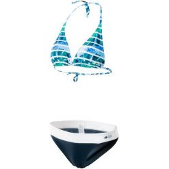 Aqua Wave Strój Kąpielowy Damski Aniba Wmns Monstera Print/Blueberry M. Szare stroje kąpielowe damskie Aqua Wave, m, w paski, sportowe. W wyprzedaży za 59,00 zł.