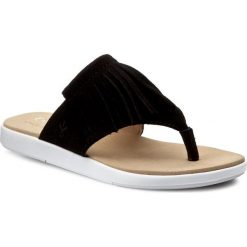 Japonki EMU AUSTRALIA - Iris W11449 Black. Czarne klapki damskie EMU Australia, bez wzorów, ze skóry, bez obcasa. W wyprzedaży za 159,00 zł.