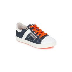 Buty Dziecko GBB MAXANCE. Niebieskie trampki chłopięce GBB, bez wzorów, bez zapięcia. Za 179,50 zł.