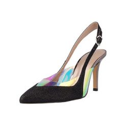 Buty ślubne damskie: Czółenka w kolorze czarnym
