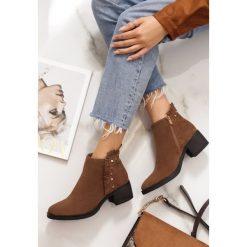 Camelowe Botki Skimpy Road. Brązowe botki damskie Renee. Za 119,99 zł.