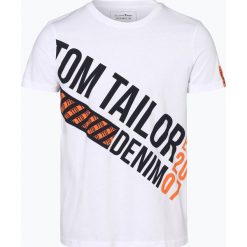 Tom Tailor Denim - T-shirt męski, biały. T-shirty męskie TOM TAILOR DENIM. Za 69,95 zł.