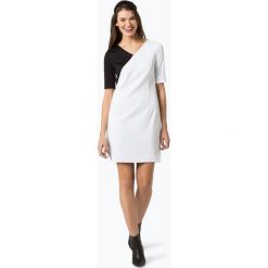 Drykorn - Sukienka damska – Abigail, czarny. Czarne sukienki damskie marki DRYKORN, bez wzorów, eleganckie, z asymetrycznym kołnierzem, bez rękawów, asymetryczne. Za 789,95 zł.