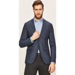 Selected - Marynarka. Niebieskie garnitury męskie Selected, z elastanu. Za 429,90 zł.