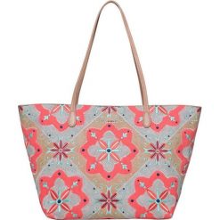 Desigual Torebka Bols Mary Jackson Capri Zipper Coral 19SAXP23 7019. Torebki klasyczne damskie Desigual, bez wzorów, bez dodatków. W wyprzedaży za 230,00 zł.