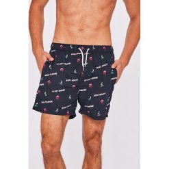 Review - Szorty. Niebieskie szorty damskie Review, s, z nylonu, casualowe. W wyprzedaży za 69,90 zł.