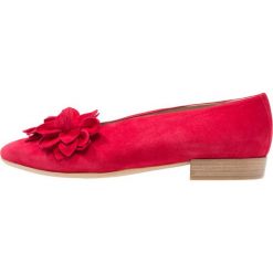 Donna Carolina Baleriny rosso. Czerwone baleriny damskie marki Donna Carolina, ze skóry, klasyczne. Za 709,00 zł.
