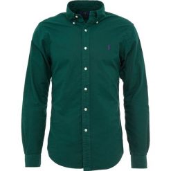Polo Ralph Lauren OXFORD SLIM FIT Koszula college green. Zielone koszule męskie Polo Ralph Lauren, m, bez wzorów, z bawełny, polo, bez rękawów. Za 459,00 zł.