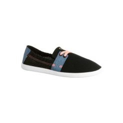 Buty plażowe AREETA damskie. Czarne buty sportowe damskie marki OLAIAN, bez wzorów, z poliesteru, sportowe, bez kołnierzyka. Za 59,99 zł.