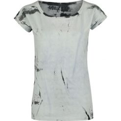 Outer Vision Marilyn Bleach Spray Koszulka damska biały. Białe bluzki damskie marki Outer Vision, xxl, z dekoltem w łódkę. Za 62,90 zł.