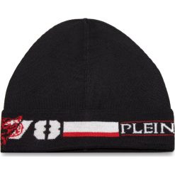 Czapka PLEIN SPORT - Bonnet MAC0335 Black 02. Czarne czapki męskie Plein Sport, bez wzorów, z wełny, sportowe. W wyprzedaży za 279,00 zł.
