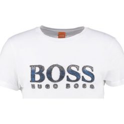 T-shirty męskie z nadrukiem: BOSS Orange TURBULENCE Tshirt z nadrukiem white