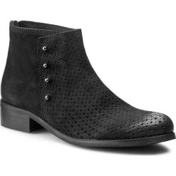 Botki WITTCHEN - 81-D-305-1 Nero. Czarne buty zimowe damskie Wittchen, ze skóry, eleganckie, na obcasie. W wyprzedaży za 409,00 zł.