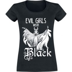 Śpiąca królewna Evil Girls Wear Black Koszulka damska czarny. Czarne koszulki damskie Śpiąca królewna, xl, z nadrukiem, klasyczne, z okrągłym kołnierzem, bez rękawów. Za 99,90 zł.
