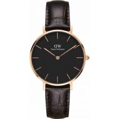 Zegarek Daniel Wellington Zegarek damski Daniel Wellington DW00100170. Czarne zegarki damskie marki Daniel Wellington. Za 283,80 zł.