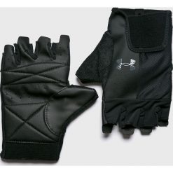 Under Armour - Rękawiczki. Szare rękawiczki męskie marki Under Armour, z elastanu. Za 99,90 zł.