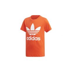 T-shirty z krótkim rękawem Dziecko adidas Koszulka Trefoil. Pomarańczowe t-shirty chłopięce marki Adidas, bez wzorów, z krótkim rękawem. Za 99,95 zł.