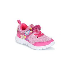 Buty Dziecko Agatha Ruiz de la Prada RUNNING. Różowe trampki dziewczęce marki Agatha Ruiz de la Prada, bez wzorów, bez zapięcia. Za 175,20 zł.