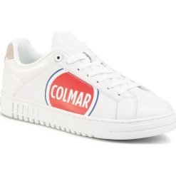 Sneakersy COLMAR - Bradbury K-1 Logo 217 White. Białe sneakersy męskie Colmar, bez wzorów, ze skóry, bez zapięcia. W wyprzedaży za 499,00 zł.