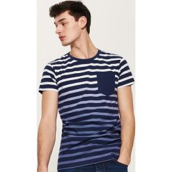 T-shirt w paski - Wielobarwn. Szare t-shirty damskie House, s, w paski, bez kołnierzyka. Za 29,99 zł.
