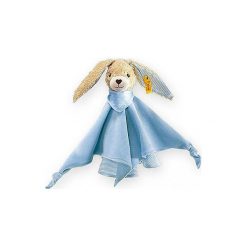 Przytulanki i maskotki: STEIFF Szmacianka/Przytulanka Zajączek Hoppel 28 cm kolor niebieski