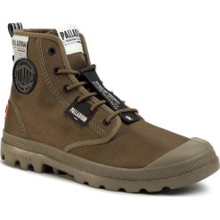 Trapery PALLADIUM - Lite Overlab U 76639-307-M Pampa Lite Overlab. Zielone trapery damskie Palladium, z tworzywa sztucznego, bez obcasa, bez zapięcia. Za 429,00 zł.