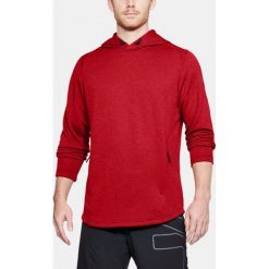 Bejsbolówki męskie: Under Armour Bluza męska Tech Terr Popover Hoodie czerwona r. S (1316206-629)