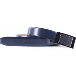 Pasek męski PAG0036503. Szare paski męskie Giacomo Conti, w paski, ze skóry, eleganckie. Za 99,00 zł.