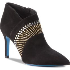 Szpilki LORIBLU - 9I JR8132 JC Camoscio Nero. Czarne półbuty damskie Loriblu, z aplikacjami, ze skóry, eleganckie, bez obcasa, na obcasie, bez zapięcia. W wyprzedaży za 1509,00 zł.