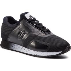 Sneakersy TRUSSARDI JEANS - 77A00154 K299. Czarne sneakersy męskie Trussardi Jeans, na co dzień, bez wzorów, z jeansu, klasyczne, bez zapięcia. Za 679,00 zł.