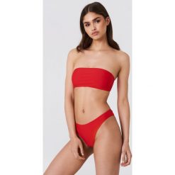 NA-KD Swimwear Dół bikini z wycięciami - Red. Czerwone bikini NA-KD Swimwear. Za 40,95 zł.