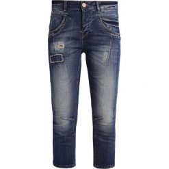 Mos Mosh Jeansy Slim fit blue denim. Niebieskie jeansy damskie relaxed fit marki Mos Mosh, z bawełny. W wyprzedaży za 299,50 zł.