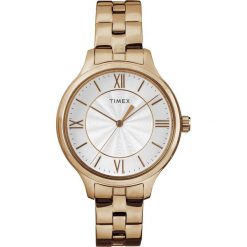 Timex - Zegarek TW2R28000. Żółte zegarki damskie Timex, ze stali. W wyprzedaży za 329,90 zł.
