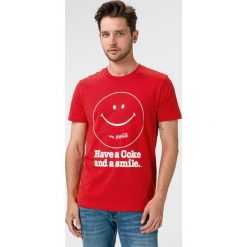 Jack & Jones Lance Koszulka Czerwony. Czerwone podkoszulki męskie Jack & Jones, m, z nadrukiem, z bawełny, z krótkim rękawem. Za 88,95 zł.