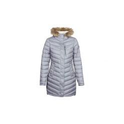 Kurtki pikowane Superdry CHEVRON FAUX FUR SUPER FUJI. Szare kurtki damskie Superdry, s, bez wzorów, bez kaptura. Za 527,20 zł.
