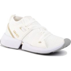 Sneakersy LIU JO - Yulia 01 B69045 TX022 White 01111. Białe półbuty damskie Liu Jo, z tworzywa sztucznego. W wyprzedaży za 389,00 zł.