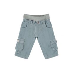 STEIFF Boys Baby Spodnie sztruksowe gray. Szare spodnie chłopięce marki Steiff, z bawełny. Za 110,00 zł.