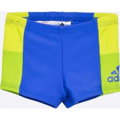 Adidas Performance - Kąpielówki dziecięce 92-164 cm. Niebieskie kąpielówki chłopięce marki adidas Performance, z dzianiny. W wyprzedaży za 79,90 zł.